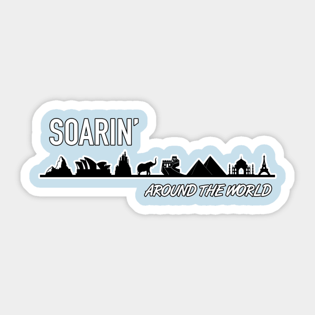 Soarin with Style Sticker by SlothCloths